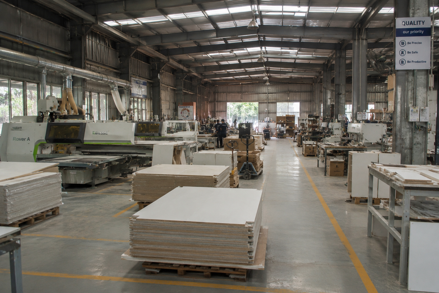 3 Star Projects manufacturing facility floor